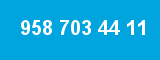 958 703 44 11 958 703 44 11